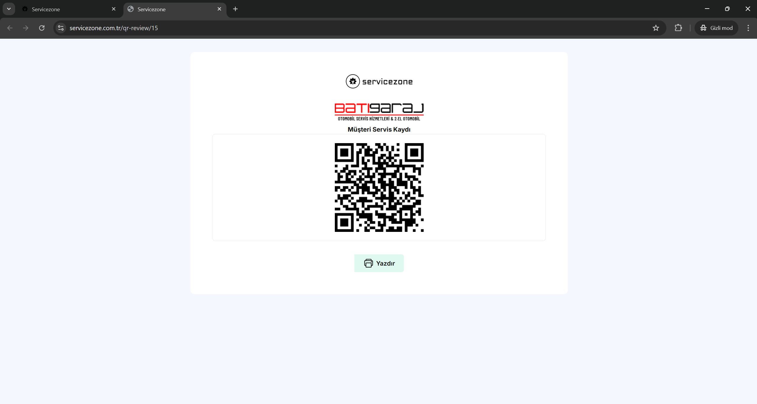 Qr Detayları